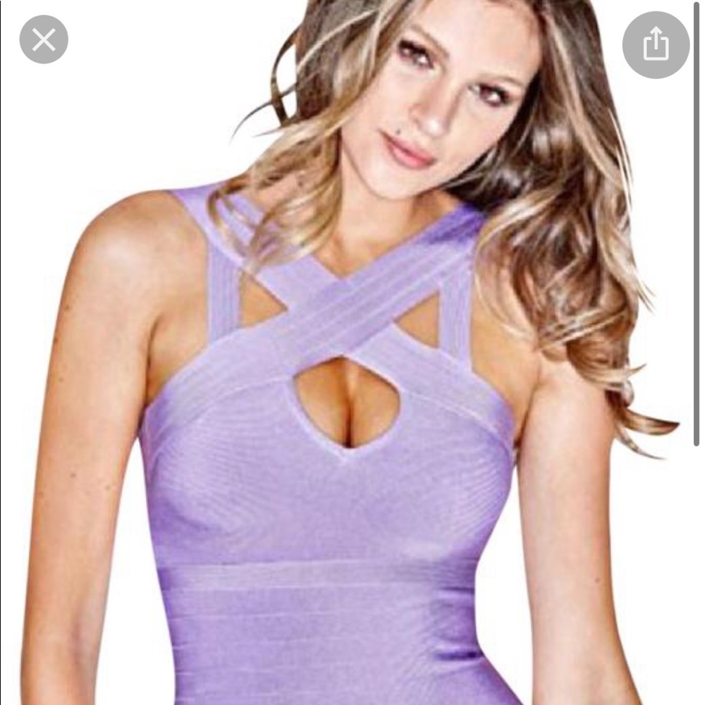 Guess Marciano Violet Bandage Dress💜